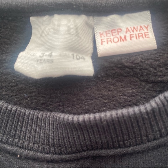 Zara Toddler Sweatshirt “Generations Connect Forever” Animal Fan Black 3-4 years - Picture 3 of 6